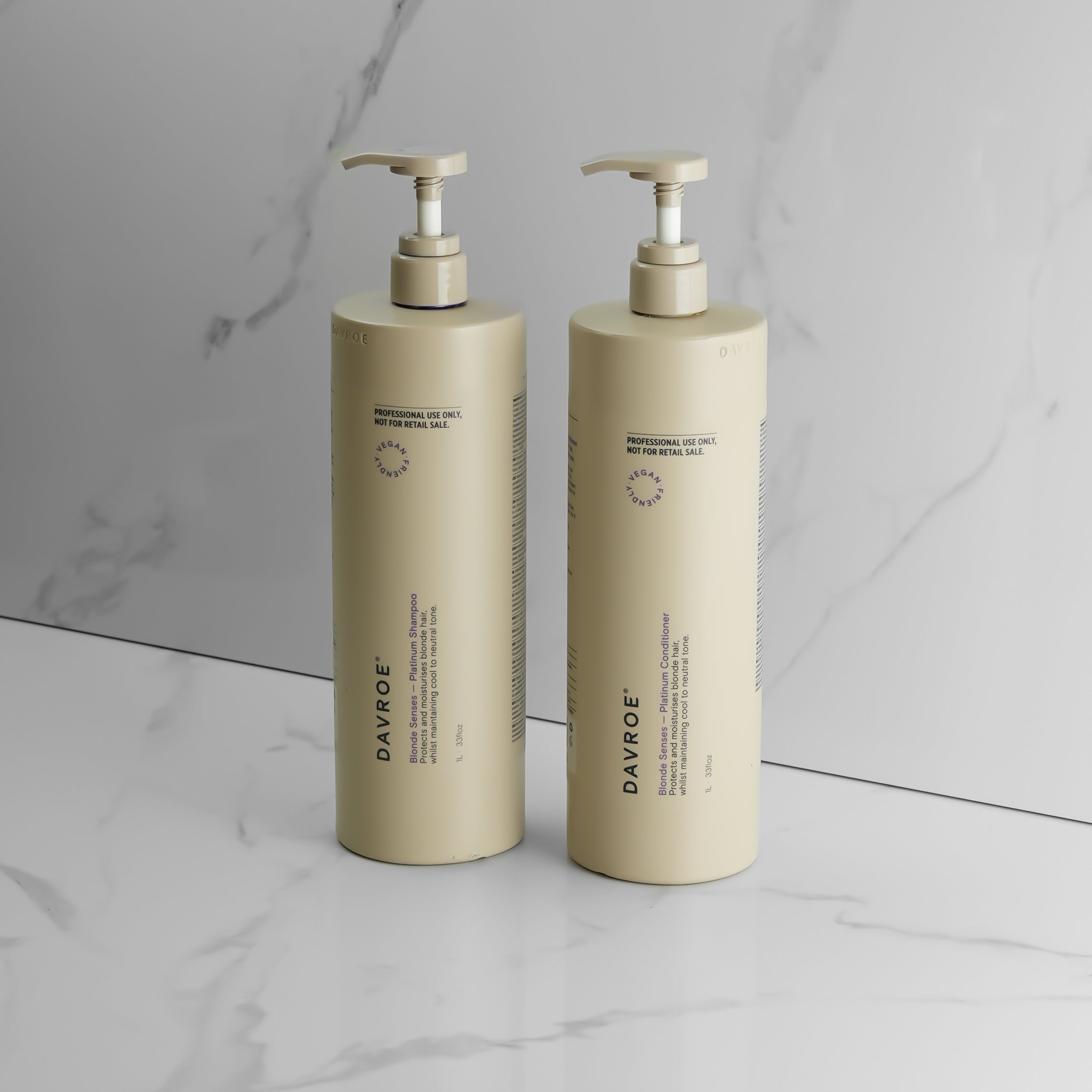 Pack Shampoing + Après-shampoing Blonde Senses Platinum - DAVROE