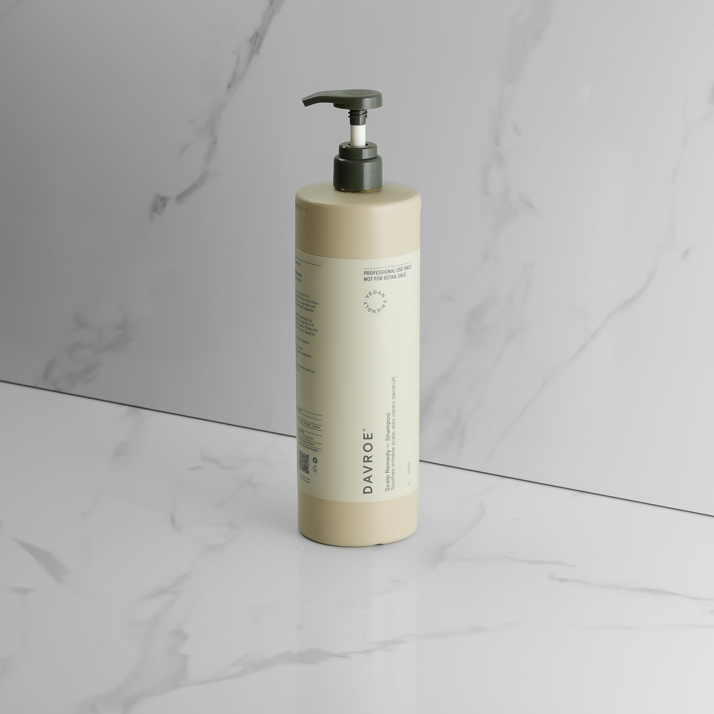 Shampooing DAVROE Scalp Remedy Le summum pour des cheveux et un cuir chevelu sains 1L