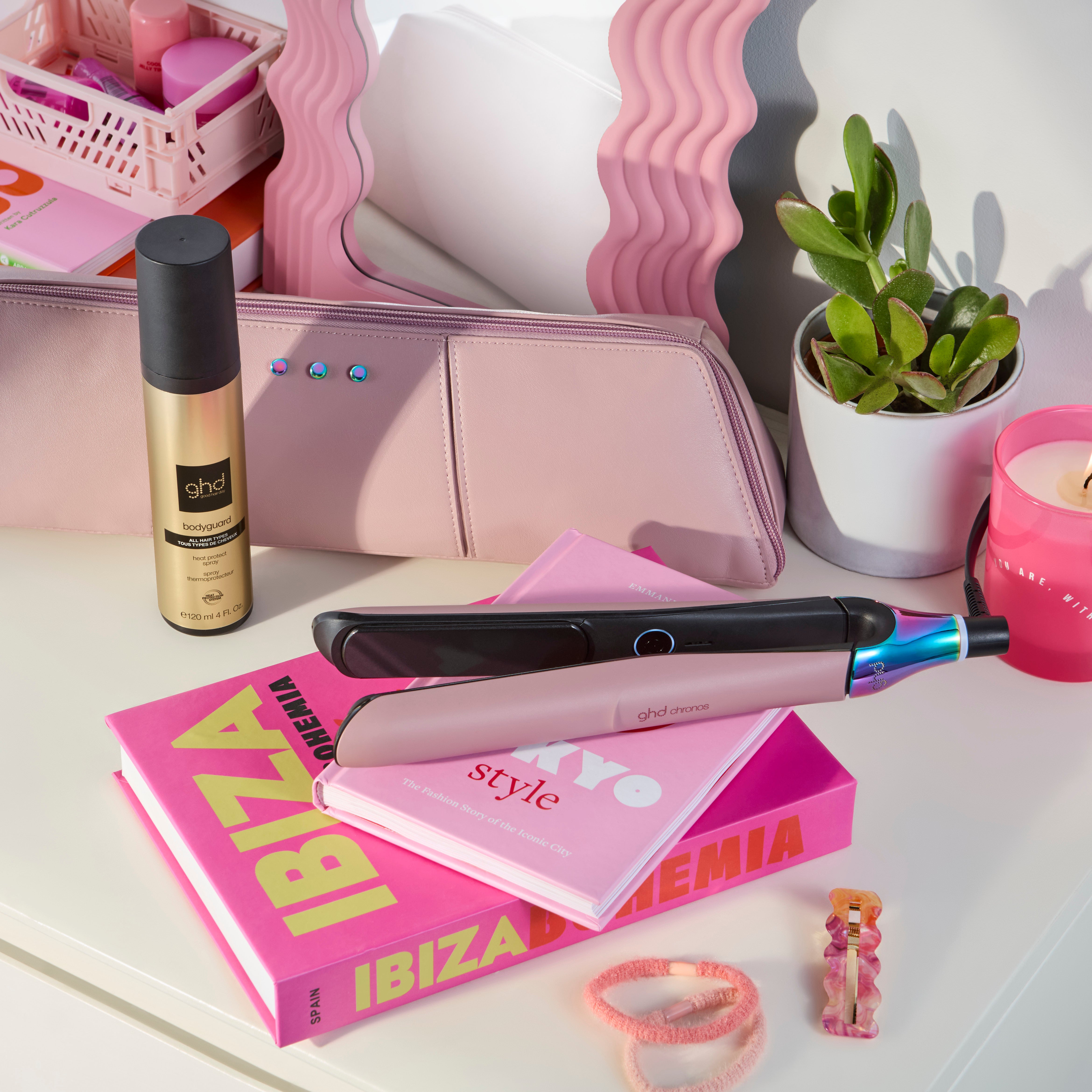 GHD Chronos (PLAQUES 26MM) - ROSE